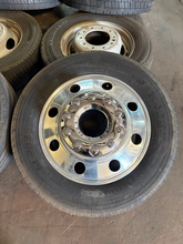 Load image into Gallery viewer, Set of x6 Used OEM '05-'26 Ford F450 F550 ALCOA Wheels on 225/70R19.5 Tires LT
