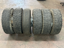 Load image into Gallery viewer, OEM '11-'26 Chevrolet Silverado 3500 DRW 17" Wheels 235/80R17 Mismatch Tires LT
