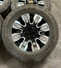 Load image into Gallery viewer, Set of Used '11-'26 GMC Sierra 2500 Denali Ultimate Rims 275/65R20 Goodyear E LT
