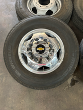 Load image into Gallery viewer, OEM '11-'26 Chevrolet Silverado 3500 DRW 17" Used Wheels 235/80R17 Michelin LT
