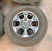 Load image into Gallery viewer, Set of Used '24-'26 Lexus GX550 Overtrail Wheels on 265/70R18 Toyo AT3 Tires LT
