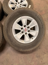 Load image into Gallery viewer, Set of 4 Used 17" '00-'26 GMC Sierra 1500 Wheels on 255/70R17 General Grabber LT
