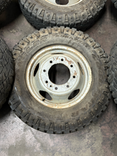 Load image into Gallery viewer, OEM '11-'26 Chevrolet Silverado 3500 DRW 17" Wheels 235/80R17 Mismatch Tires LT
