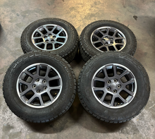Load image into Gallery viewer, OEM '19-'26 Jeep Gladiator Wrangler 18" Used Rims 265/70R18 Ironman AT Tires LT
