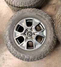 Load image into Gallery viewer, Set of Used '24-'26 Lexus Overtrail+ GX550 Wheels on 265/70R18 Toyo AT3 Tires LT
