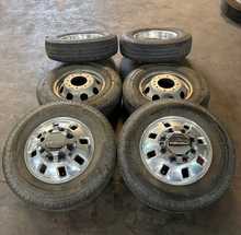 Load image into Gallery viewer, OEM '11-'26 GMC Sierra 3500 Denali Dually Used 18" Wheels 235/80R18 Michelin LT
