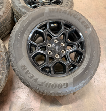 Load image into Gallery viewer, Set of 4 Used 18" '05-'26 Ford F-150 Black OEM Wheels 275/65R18 Goodyear AT LT
