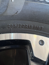 Load image into Gallery viewer, OEM '23-'26 Toyota Tundra Sequoia 18" Used Rims on 265/70R18 Michelin Tires LT
