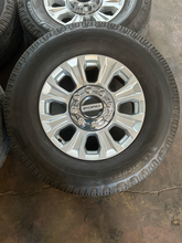 Load image into Gallery viewer, OEM '05-'26 Ford F-250 F-350 18" Silver Used Wheels 275/70R18 Michelin Tires LT
