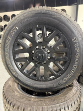 Load image into Gallery viewer, OEM '05-'26 RAM 2500 20" Black Used Rims 285/60R20 Firestone Transforce AT Tires
