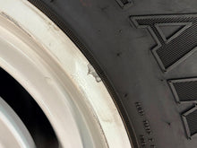 Load image into Gallery viewer, Set of 5 Used OEM 17&quot; &#39;21-&#39;25 Ford Bronco White Wheels 315/70R17 Goodyear MT LT
