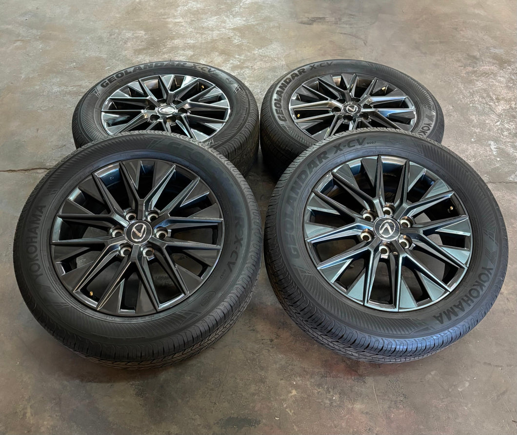 Set of 4 OEM Takeoff '24-'25 Lexus LX600 GX550 20