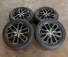 Load image into Gallery viewer, Set of Used Takeoff &#39;24-&#39;25 Lexus GX550 Premium+ 20&quot; Wheels 265/55R20 Tires LT
