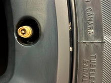 Load image into Gallery viewer, Set of 4 Used OEM &#39;19-&#39;25 RAM 1500 Big Horn Black Wheels on 275/55R20 Tires LT
