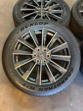 Load image into Gallery viewer, Set of Four OEM &#39;24-&#39;25 Lexus GX550 Luxury+ Wheels on Dunlop 265/50R22 Tires LT
