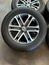 Load image into Gallery viewer, Set of Used OEM 20&quot; &#39;05-&#39;25 Ford F150 Charcoal Machined Rims 275/60R20 Tires LT
