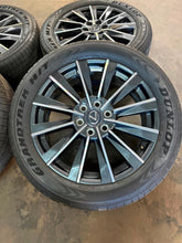 Load image into Gallery viewer, Set of Four OEM '24-'26 Lexus GX550 Luxury+ Wheels on Dunlop 265/50R22 Tires LT
