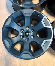 Load image into Gallery viewer, Set of Four '19-'26 RAM 1500 / '00-'26 Chevrolet Silverado 1500 20" Black Wheels

