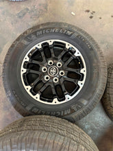 Load image into Gallery viewer, Set of Lightly Used OE '22-'26 Toyota Tundra 18" Rims 265/70R18 Michelin LTX LT
