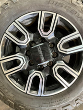 Load image into Gallery viewer, Set of 4 Used OEM &#39;11-&#39;24 GMC Sierra 2500 3500 Wheels on 275/65R20 Cooper AT3 LT
