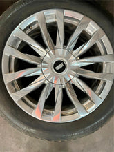 Load image into Gallery viewer, Set of Used &#39;00-&#39;25 Cadillac Escalade Polished 22&quot; Rims 275/50R22 Bridgestone LT
