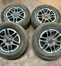 Load image into Gallery viewer, Set of OEM Takeoff 17&quot; &#39;24 Toyota Tacoma TRD Rims on 265/65R18 Michelin Tire LT
