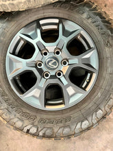 Load image into Gallery viewer, Set of 4 Used Takeoff &#39;24 Lexus GX550 18&quot; Rims on 265/70R18 Toyo All-Terrains LT
