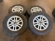 Load image into Gallery viewer, Set of 4 Used Takeoff '22-'26 Toyota Tundra 18" OEM Wheels 245/75R18 Uniroyal LT
