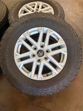 Load image into Gallery viewer, Set of 4 Used Takeoff '22-'26 Toyota Tundra 18" OEM Wheels 245/75R18 Uniroyal LT
