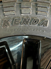 Load image into Gallery viewer, Set of 4 &#39;05-&#39;25 Ford F150 20&quot; Gloss Black Rims on 35/12.50R20 Kenda Klever RT F
