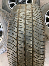 Load image into Gallery viewer, Set of Four Used OEM 18&quot; &#39;07-&#39;21 Toyota Tundra Wheels on 275/65R18 Michelins LT
