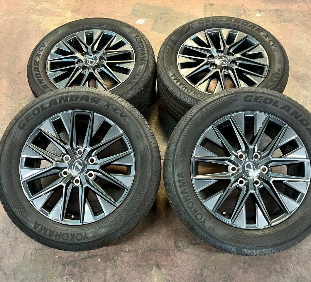 Set of 4 New Takeoff '24 Lexus LX600 20