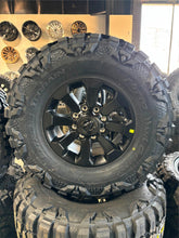 Load image into Gallery viewer, Set of 4 OEM 17" '05-'26 RAM 2500 3500 Power Wagon Wheels 35/12.50R17 Mud Tires

