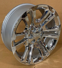 Load image into Gallery viewer, Set of OEM GM '99-'18 GMC Sierra 1500 Yukon 22 Inch Chrome Brand New Wheels 4741
