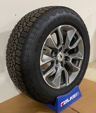 Load image into Gallery viewer, Set of Takeoff &#39;00-&#39;25 Chevy Silverado RST 1500 20&quot; Wheels 275/60R20 Goodyear AT
