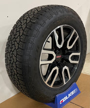 Load image into Gallery viewer, Set of OEM Takeoff &#39;00-&#39;25 GMC Sierra 1500 AT4 20&quot; Rims 275/60R20 Goodyear Tires
