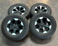 Load image into Gallery viewer, Set of 4 Used OEM 18&quot; &#39;19-&#39;25 Dodge RAM 1500 Wheels on 275/70R18 Cooper Tires LT
