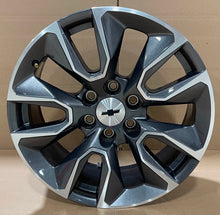 Load image into Gallery viewer, Set of OEM Takeoff &#39;00-&#39;24 Chevy Silverado RST 20&quot; Grey Machined Rims &amp; Sensors
