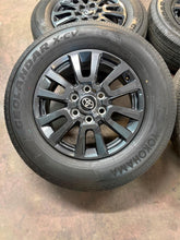 Load image into Gallery viewer, Set of Used '23-'26 Toyota Land Cruiser Sequoia Rims 245/70R18 Yokohama Tires LT
