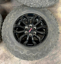 Load image into Gallery viewer, Used Set of 4 18&quot; &#39;00-&#39;24 GMC Sierra 1500 Wheels 275/70R18 Goodyear Territory LT
