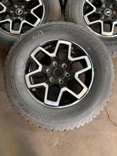 Load image into Gallery viewer, Set of 5 New Takeoff 18" 21-'26 Ford Bronco Wheels on 255/70R18 Bridgestone LT
