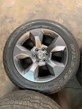 Load image into Gallery viewer, Set of 4 Used 20" '19-'26 RAM 1500 OEM Wheels on 275/55R20 Falken AT3WA Tires LT
