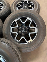 Load image into Gallery viewer, Set of 5 Used Takeoff 18" 21-'26 Ford Bronco Wheels on 255/70R18 Bridgestone LT
