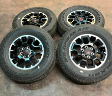 Load image into Gallery viewer, Set of Four OEM &#39;25 Toyota 4Runner TRD Rims 265/70R17 Falken Wildpeak AT3W LT
