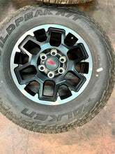 Load image into Gallery viewer, Set of Four OEM &#39;25 Toyota 4Runner TRD Rims 265/70R17 Falken Wildpeak AT3W LT
