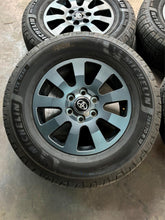 Load image into Gallery viewer, Set of OEM Used Takeoff '24-'26 Toyota Land Cruiser Wheels 265/70R18 Michelin LT
