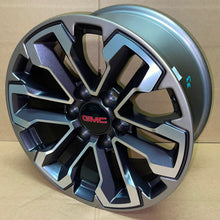 Load image into Gallery viewer, x1 New OEM &#39;00-&#39;25 GMC Sierra Chevrolet Silverado 1500 18&quot; Satin Graphite Wheel
