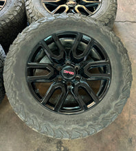 Load image into Gallery viewer, Set of 4 OEM 20&quot; &#39;00-&#39;24 GMC Sierra 1500 Elevation Rims 275/60R20 BFGoodrich AT
