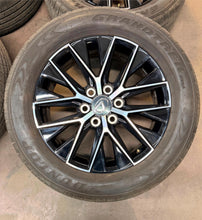 Load image into Gallery viewer, Set of 4 Used Takeoff '24-'26 Lexus GX550 20" Rims Premium+ Dunlop 265/55R20 LT
