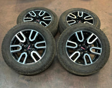 Load image into Gallery viewer, Set of 4 Used OEM 20&quot; &#39;00-&#39;24 GMC Sierra 1500 AT4 Rims 275/60R20 Goodyear AT LT
